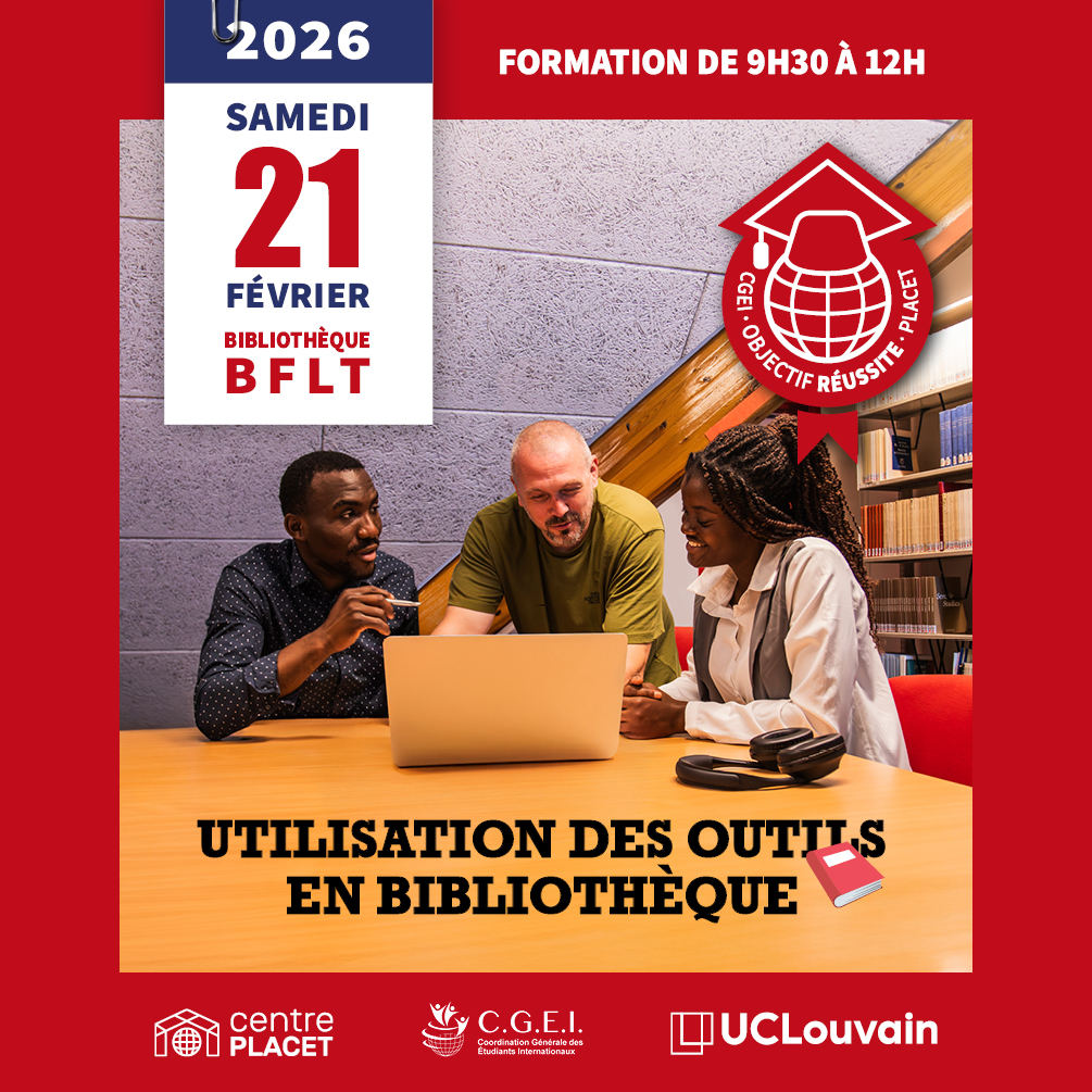 Utilisation des outils en bibliothèque