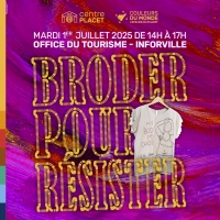Broder pour resister : lutter contre l'oppression avec du fil et une aiguille 