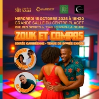 Zouk et compas : soirée caribéenne